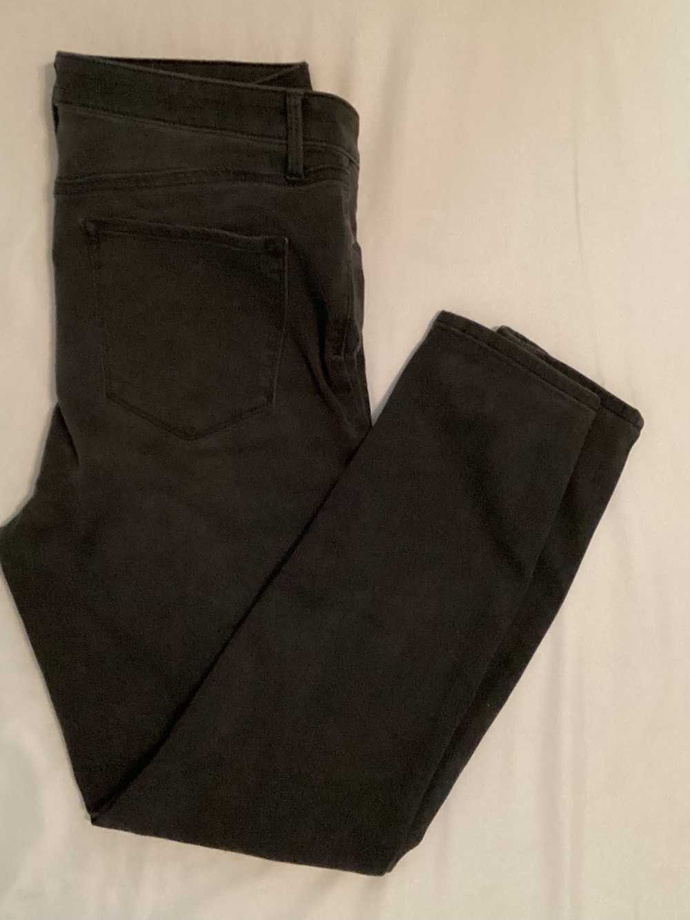 Talbots Ladies Flawless Black High Rise Ankle Jean Jeggings Size 12